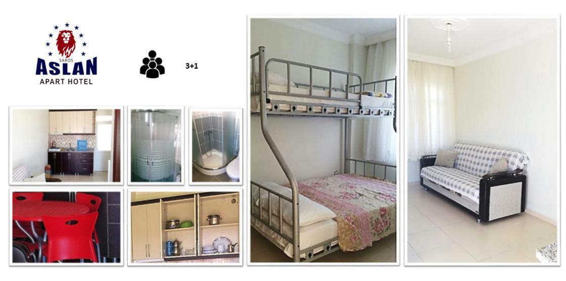 Saros Aslan Apart Aparthotel Vakif Exterior foto